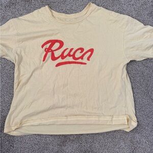 Yellow T-Shirt with Red Graphic